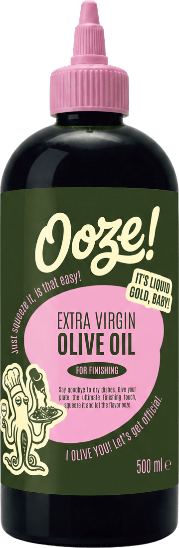 Ooze! Extra Virgin Olive Oil, squeeze fľaša 500 ml